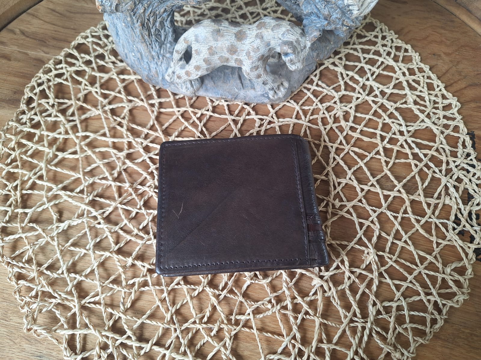 Genuine leather men’s wallet