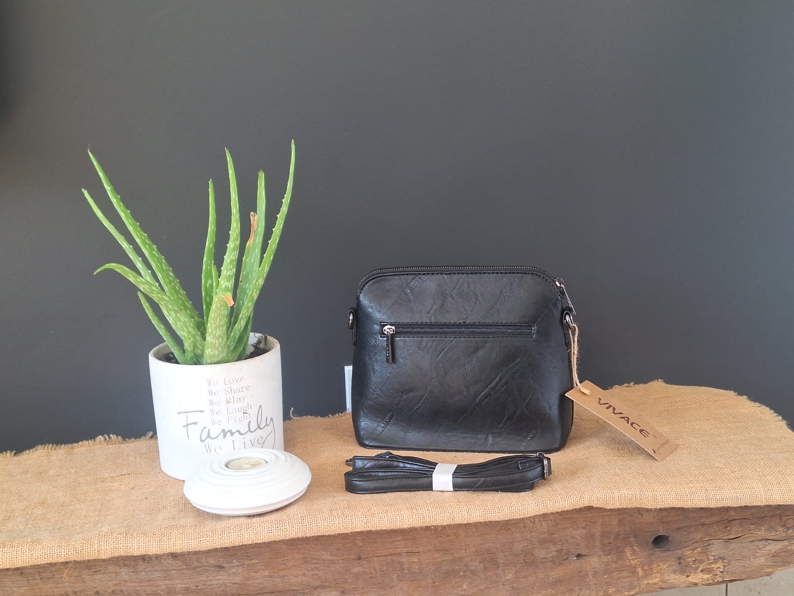 PU leather crossbody bag