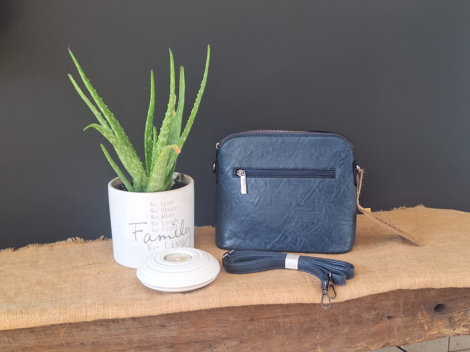 PU leather crossbody bag