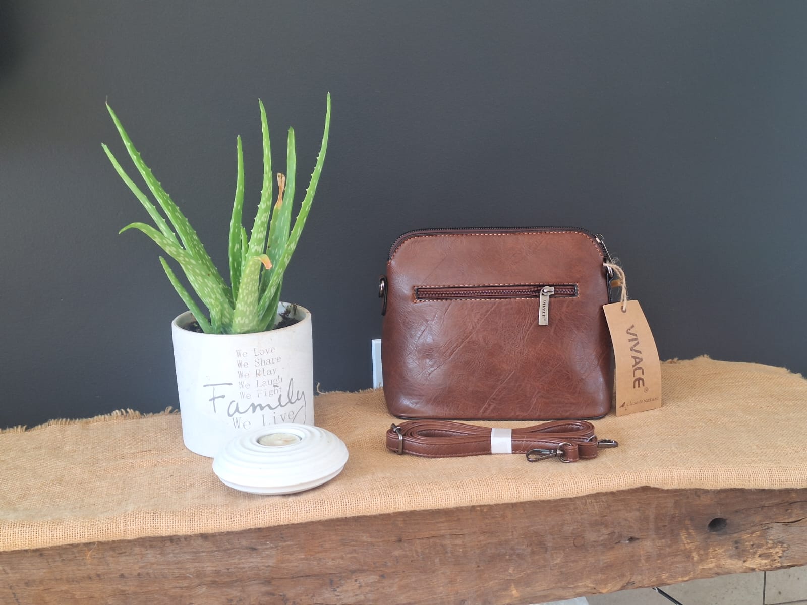 PU leather crossbody bag