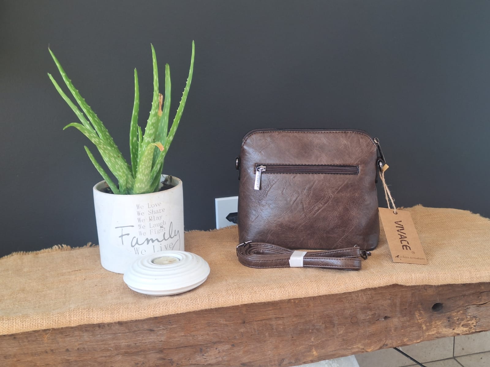 PU leather crossbody bag